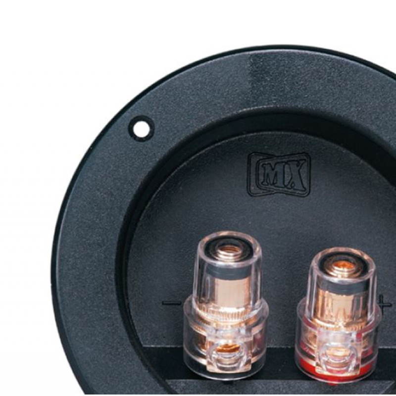 MX 2 Way Binding Post Speaker Terminal Round Screw Type and Touch Proof