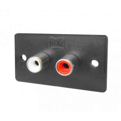 MX 2 Way RCA Female Connector (MX-60) MX 2 Way RCA Female Connector (MX-60)