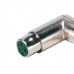 MX 3 Pin MIC Extension Female Socket Connector XLR Right Angle (MX-1239) MX 3 Pin MIC Extension Female Socket Connector XLR Right Angle (MX-1239)