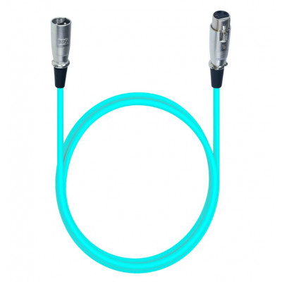 MX 3 Pin MIC Extension Female Socket To 3 Pin MIC Male Plug XLR AES Cord 110 ohm Length 1.5 Meter (MX-3797) MX 3 Pin MIC Extension Female Socket To 3 Pin MIC Male Plug XLR AES Cord 110 ohm Length 1.5 Meter (MX-3797)