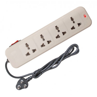 MX 4 Outlet Universal Power Strip 5 Amp with Power Indicator and Circuit Breaker Switch 1.5 Meter (MX-3425) MX 4 Outlet Universal Power Strip 5 Amp with Power Indicator and Circuit Breaker Switch 1.5 Meter (MX-3425)