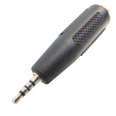 MX 4 Pole EP Stereo Male 2.5mm To MX 4 Pole EP Stereo Female 3.5mm Connector (MX-2900) MX 4 Pole EP Stereo Male 2.5mm To MX 4 Pole EP Stereo Female 3.5mm Connector (MX-2900)