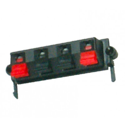 MX 4 Way Loud Speaker Terminal PCB Mounting (MX-1540) MX 4 Way Loud Speaker Terminal PCB Mounting (MX-1540)