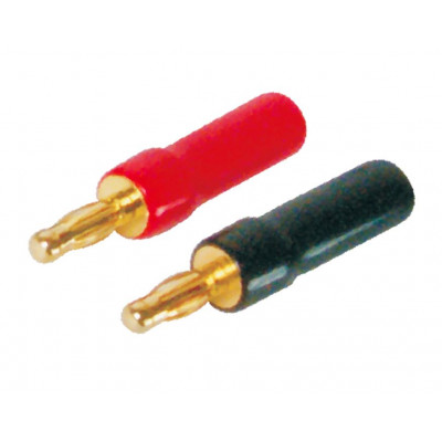 MX 4mm Banana Crimp Type Male Plug Connector Gold Plated Beryllium Copper (MX-1403) MX 4mm Banana Crimp Type Male Plug Connector Gold Plated Beryllium Copper (MX-1403)