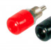 MX 4mm Banana Female Socket Connector Mini Red and Black Pair (MX-1413) MX 4mm Banana Female Socket Connector Mini Red and Black Pair (MX-1413)