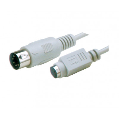MX 5 Pin Male Plug TO MX 6 Pin Mini DIN Female Socket Cord with 0.60 Meter Wire (MX-276) MX 5 Pin Male Plug TO MX 6 Pin Mini DIN Female Socket Cord with 0.60 Meter Wire (MX-276)