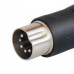 MX 6 Pin DIN Male Connector Copper Plated Plug (MX-109) MX 6 Pin DIN Male Connector Copper Plated Plug (MX-109)