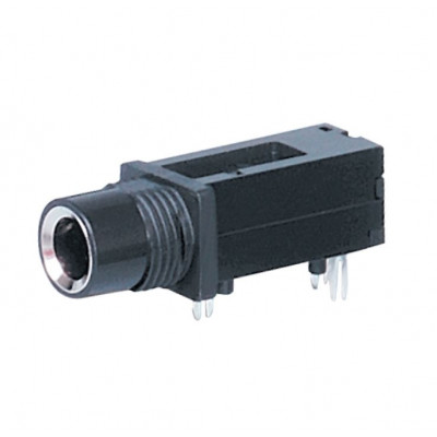 MX 6.35 3P Stereo Female Socket Connector PCB Mounting (MX-2304) MX 6.35 3P Stereo Female Socket Connector PCB Mounting (MX-2304)