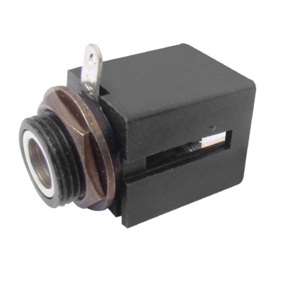 MX 6.35mm P-38 Mono Female Socket Connector Box Type Plastic (MX-70A) MX 6.35mm P-38 Mono Female Socket Connector Box Type Plastic (MX-70A)