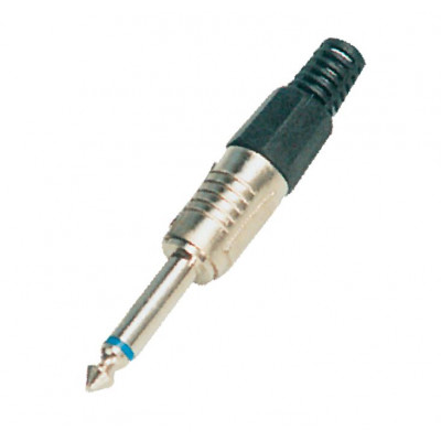 MX 6.35mm P-38 Mono Plug Connector Fancy Type Copper Plated (MX-847) MX 6.35mm P-38 Mono Plug Connector Fancy Type Copper Plated (MX-847)