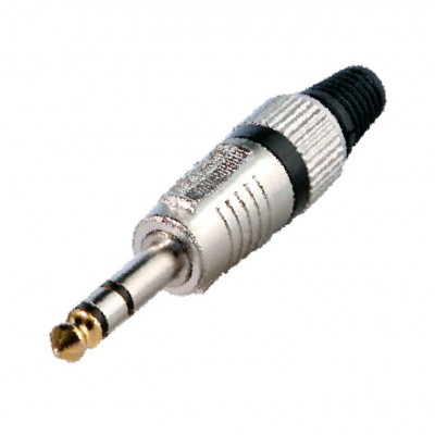MX 6.35mm P-38 Stereo Male Connector with Golden Tip Heavy Duty (MX-1867) MX 6.35mm P-38 Stereo Male Connector with Golden Tip Heavy Duty (MX-1867)
