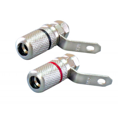 MX Army Type Binding Post Terminal Heavy Duty Full Metal 15 Amp Red and Black Pair (MX-753) MX Army Type Binding Post Terminal Heavy Duty Full Metal 15 Amp Red and Black Pair (MX-753)