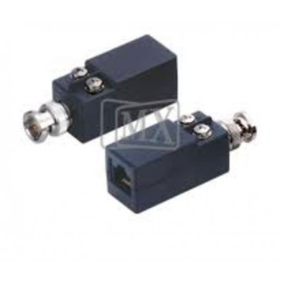 MX BNC Male Plug To MX RJ45 Twisted Pair Balun Connector without DC Power 600M (MX-2603) MX BNC Male Plug To MX RJ45 Twisted Pair Balun Connector without DC Power 600M (MX-2603)
