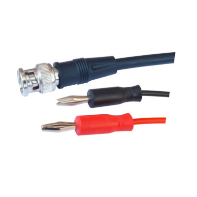 MX BNC Male Plug To 2 Banana Male Cord Moulded 1.5 Meter (MX-243B) MX BNC Male Plug To 2 Banana Male Cord Moulded 1.5 Meter (MX-243B)