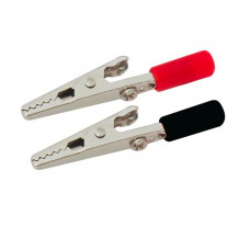 MX Crocodile Clip Thump Type 10 Amps Red and Black Pair (MX-522)