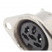 MX DIN Female Connector Metal 8 Pin Socket (MX-126) MX DIN Female Connector Metal 8 Pin Socket (MX-126)