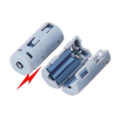 MX EMI Suppression Core with Plastic Case For 4mm Cable (MX-2612) MX EMI Suppression Core with Plastic Case For 4mm Cable (MX-2612)