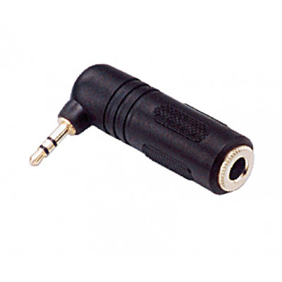 MX EP Stereo Male 3.5mm To MX P-38 Stereo Female Connector Right Angle (MX-1135) MX EP Stereo Male 3.5mm To MX P-38 Stereo Female Connector Right Angle (MX-1135)