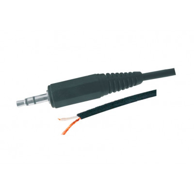 MX EP Stereo Male Plug 3.5mm To Open End Cord 1.5 Meter (MX-601) MX EP Stereo Male Plug 3.5mm To Open End Cord 1.5 Meter (MX-601)