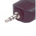 MX EP Stereo Male Plug To MX 2 RCA Male Plug Connector (MX-1287) MX EP Stereo Male Plug To MX 2 RCA Male Plug Connector (MX-1287)