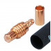 MX MCX Male Plug Connector Crimp Type For RG-174U Gold Plated (MX-2312) MX MCX Male Plug Connector Crimp Type For RG-174U Gold Plated (MX-2312)