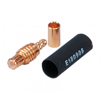 MX MCX Male Plug Connector Crimp Type For RG-174U Gold Plated (MX-2312) MX MCX Male Plug Connector Crimp Type For RG-174U Gold Plated (MX-2312)