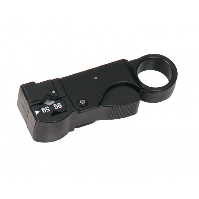MX New Rotary Co-Axial Cable Stripper 3 Blades For RG-58 (3C2V) RG-59/62 (4C2V) RG-6 (5C2V) Model HT-312B (MX-2368)