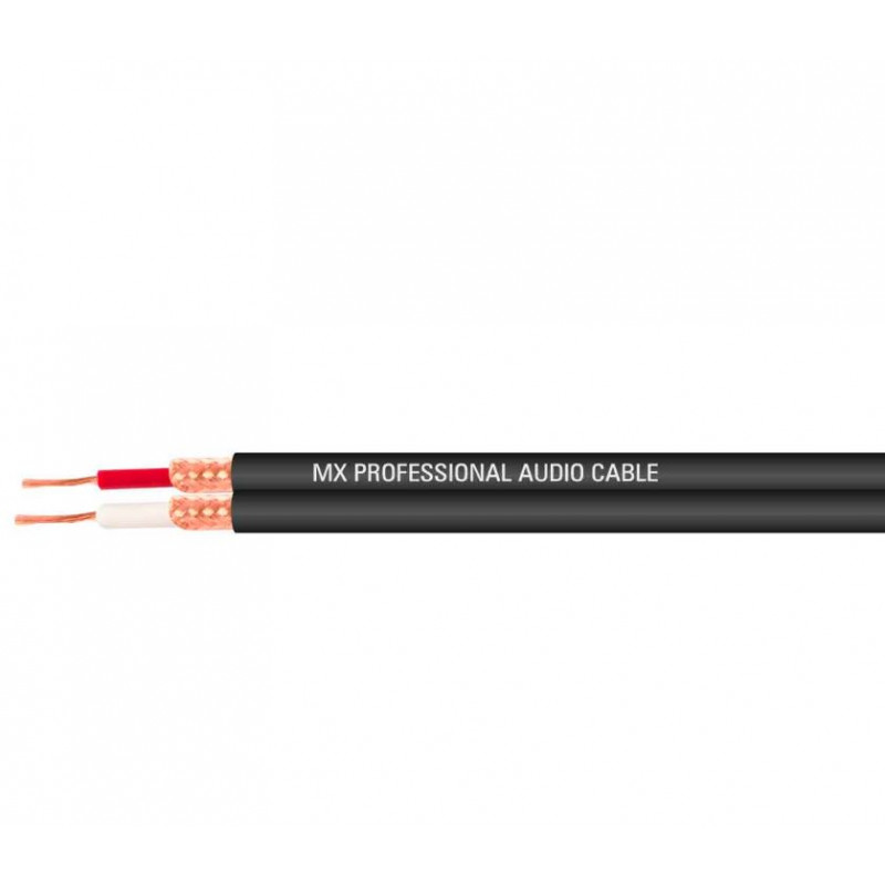 MX Professional Audio Cable 20/0.12mm Core shield 30/10mm 100 Meter