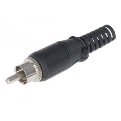 MX RCA Male Connector Copper Plated Economy (MX-157E)