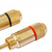 MX RCA Male Connector Gold Plated Pair (MX-871)
