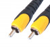 MX RCA Male Plug To MX RCA Male Plug Cord 1.5 Meter (MX-1385) MX RCA Male Plug To MX RCA Male Plug Cord 1.5 Meter (MX-1385)