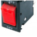 MX Rocker Switch with Built In Circuit Breaker Rating 15A-250V SPST-3P (MX-1908)