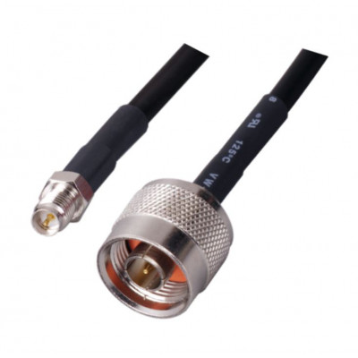 MX RP SMA Female Socket To MX N Male Plug Cord RG-58U 1.5 Meter (MX-2326A) MX RP SMA Female Socket To MX N Male Plug Cord RG-58U 1.5 Meter (MX-2326A)