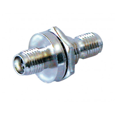 MX SMA Female Socket To MX SMA Female Socket Bulkhead Connector Chassis Mounting (MX-1726) MX SMA Female Socket To MX SMA Female Socket Bulkhead Connector Chassis Mounting (MX-1726)