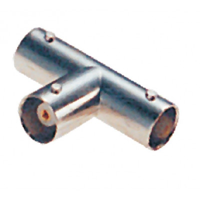 MX T Connector 3 BNC Female Socket with Durlin Pin Gold Plated (MX-288A) MX T Connector 3 BNC Female Socket with Durlin Pin Gold Plated (MX-288A)