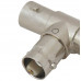MX T Connector 3 BNC Female Socket with Teflon Pin Gold Plated (MX-288)