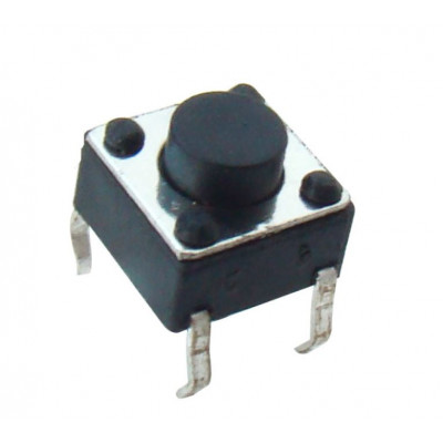 MX Tact Switch 6mm SPST Knob Height 1.5mm (MX-302) MX Tact Switch 6mm SPST Knob Height 1.5mm (MX-302)