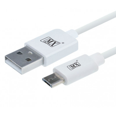 MX USB A 2.0 To MX Micro USB B Cord 3 Meter (MX-3617A) MX USB A 2.0 To MX Micro USB B Cord 3 Meter (MX-3617A)