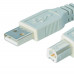 MX USB A Male To MX USB B Male Cord Shielded 1.5 Meter (MX-2101)