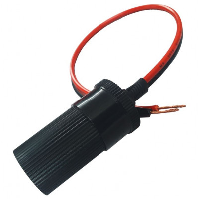 MX Water Resistant Car / Motorcycle Charger Power Cigarette Lighter Female Socket with 30cm Extension Cable 10 Amp (MX-493A) MX Water Resistant Car / Motorcycle Charger Power Cigarette Lighter Female Socket with 30cm Extension Cable 10 Amp (MX-493A)