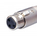 MX XLR 3 Pin MIC Female Extension Connector (MX-386) MX XLR 3 Pin MIC Female Extension Connector (MX-386)