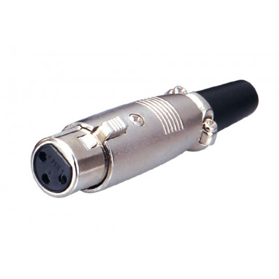MX XLR 3 Pin MIC Female Extension Connector (MX-386) MX XLR 3 Pin MIC Female Extension Connector (MX-386)