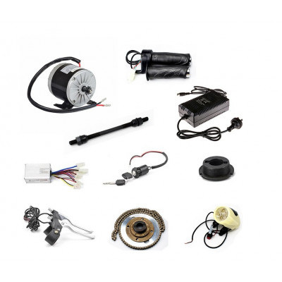 MY1016 250W eBike Motor with Electric Bicycle Combo Kit