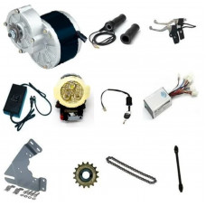 MY1016Z3 24V 350W Geared DC eBike Motor with Electric Bicycle Combo Kit