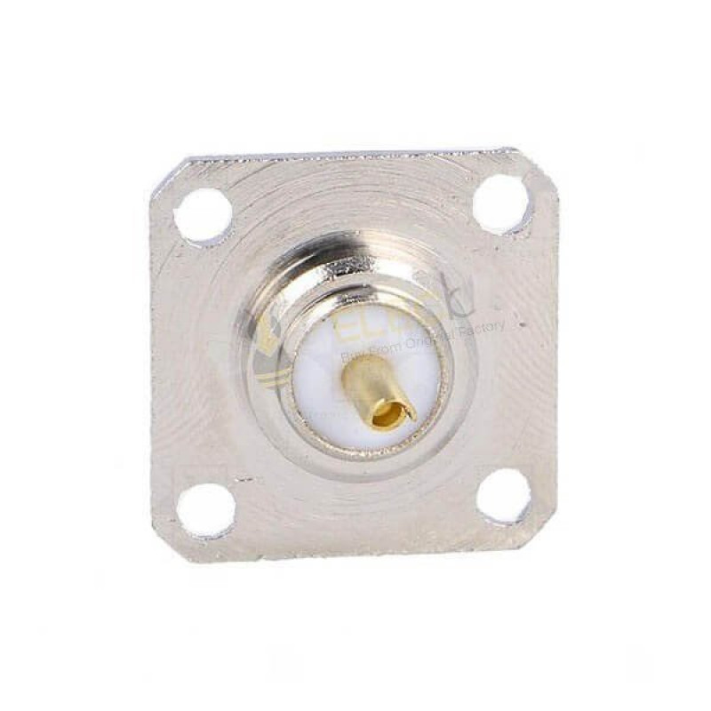 N Female Straight Soldering Panel Mounting Socket buy online at Low
