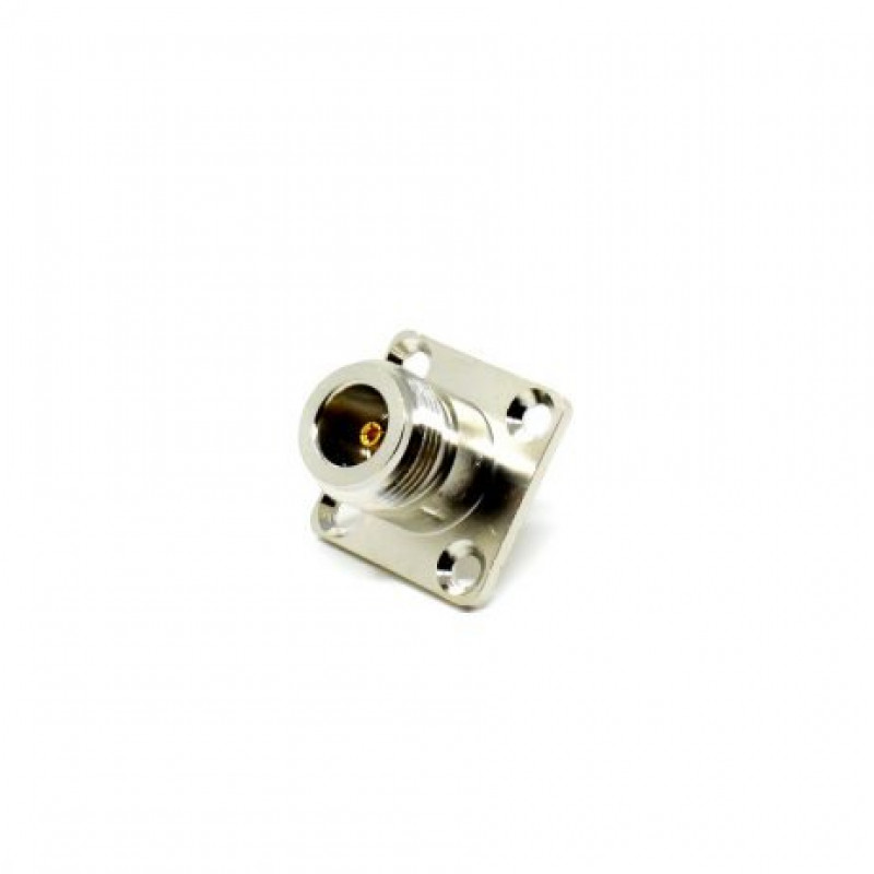 N Female Straight Soldering Panel Mounting Socket buy online at Low