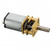 N20 12V 300 Rpm Micro Metal Gear Motor