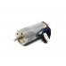 N25 12V 170RPM Metal gear Motor With Encoder D Type Shaft
