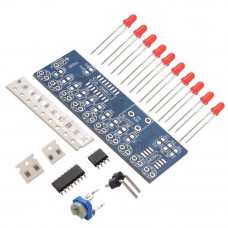 NE555 + CD4017 Water Flowing Light LED Module DIY Kit