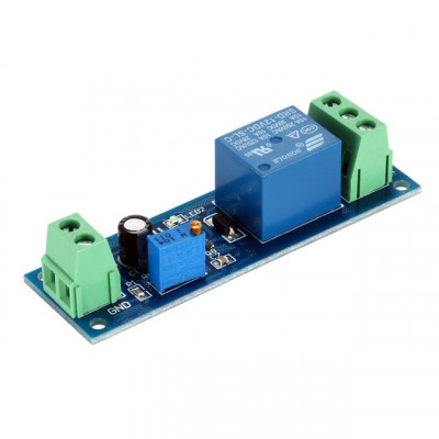 NE555 Delay Monostable Switch Module Time Delay Switch Delay On Vehicle Electrical Delay 12V With optocoupler